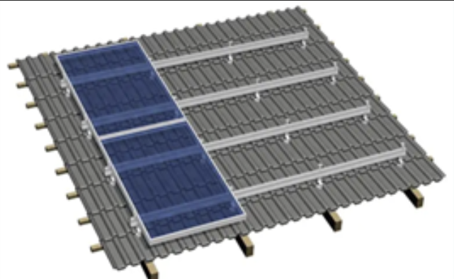Tin shade mounting