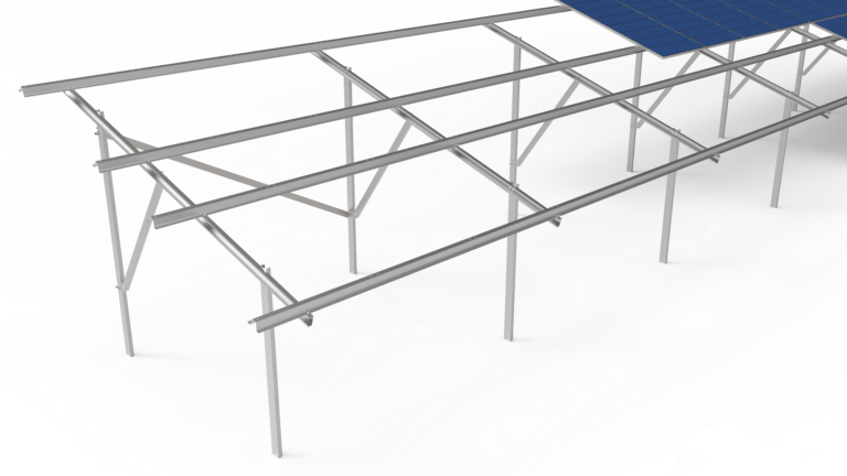 Dual Pole Ground Mounting